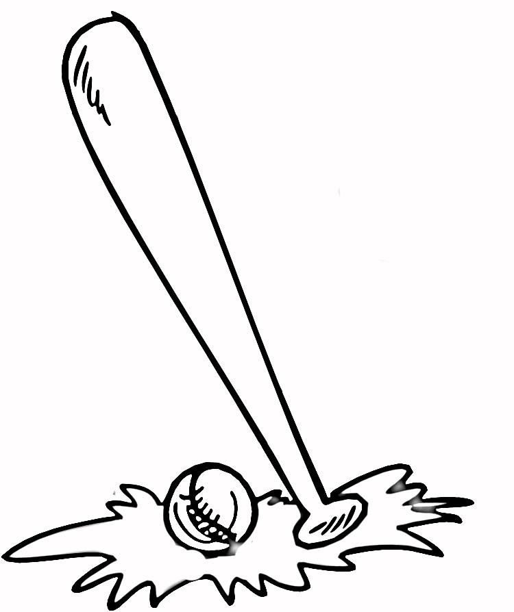 Baseball kolorowanki